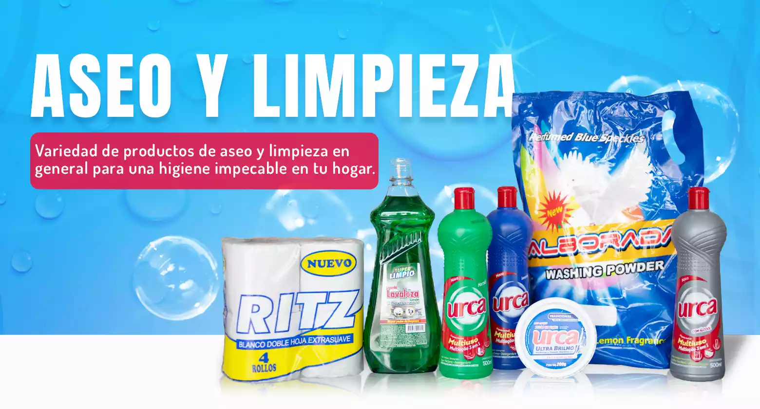 Aseo y Limpieza - Tienda Online de Aliemntos en La Habana